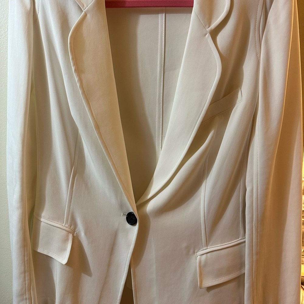 DonnaKaran white Blazer